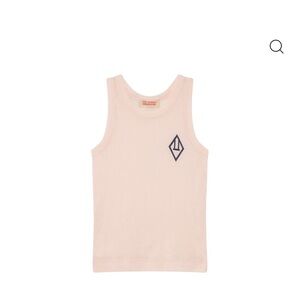 Kids Light Pink Tank Top with Logo by The Animals Observatory